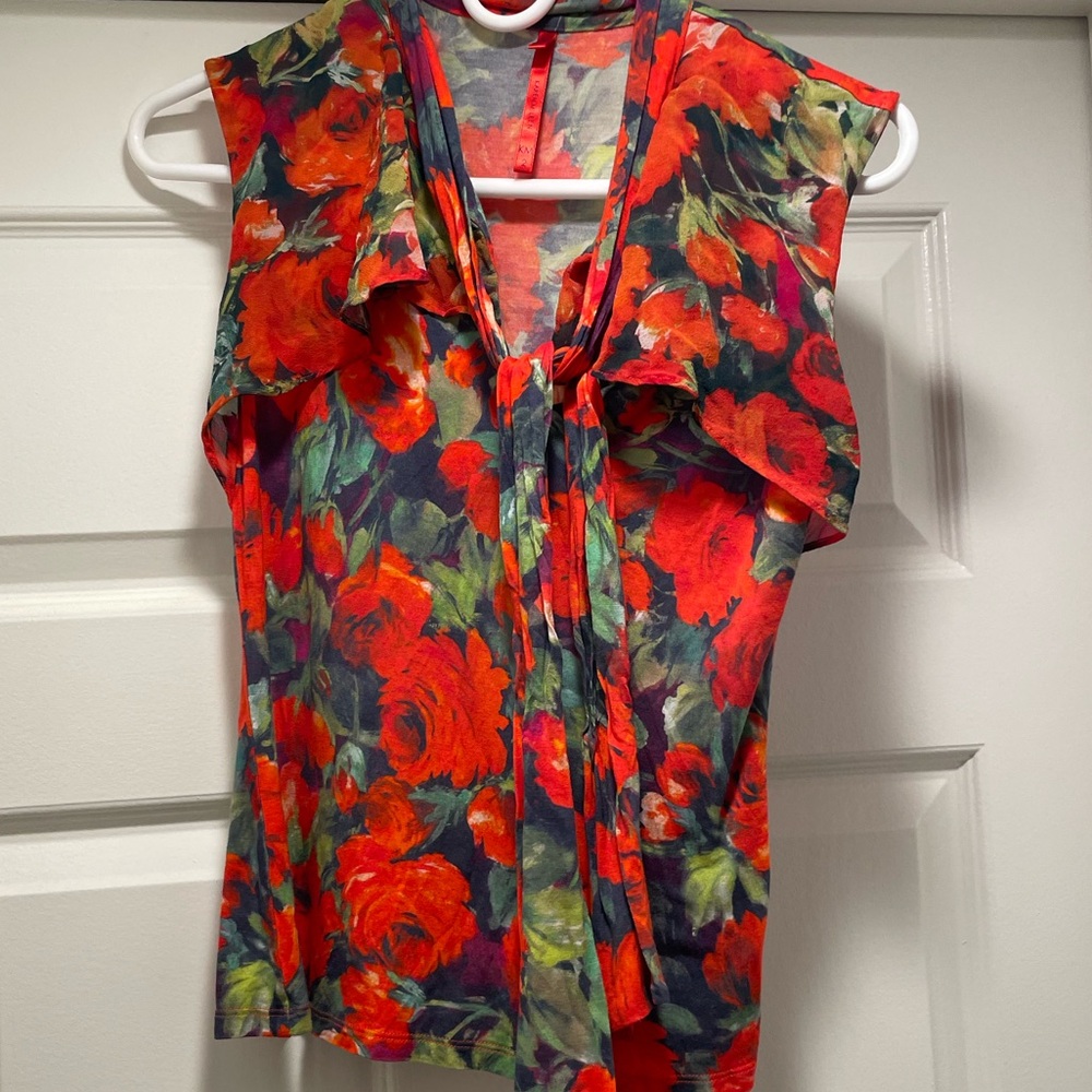 Karen Millen floral blouse